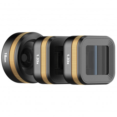 Об'єктиви ширококутний та 2x анаморфоти PolarPro Lens для чохла LiteChaser iPhone 13 Pro/ 13 Pro MAX