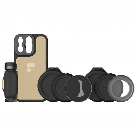 PolarPro LiteChaser Pro Filmmaking Kit for iPhone 13 Pro, Sage