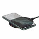 Baseus 15W (WXYS-01, WXYS-02) Wireless desk charger, black with smartphone