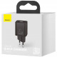 Baseus 20W Super Si USB-C (CCSUP-B01, CCSUP-B01) charger, black in package