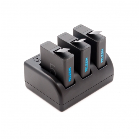 Зарядное устройство Telesin для GoPro HERO5 (комплект)