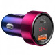 Baseus Magic Series Dual Digital Display QC 45W Red (CCMLC20A-09) Car Charger, close-up