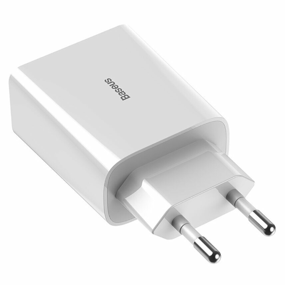 Зарядний пристрій Baseus 18W Speed Mini PD Quick Charger (CCFS-X02) білий