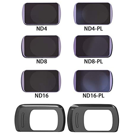 Светофильтры Cynova ND4, ND8, ND16, ND4/PL, ND8/PL, ND16/PL для DJI Mavic Mini/ Mini 2/SE