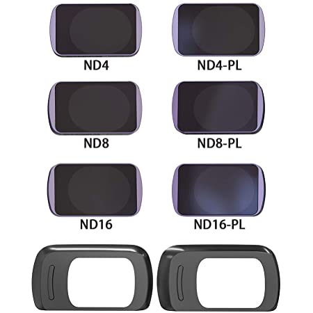 Светофильтры Cynova ND4, ND8, ND16, ND4/PL, ND8/PL, ND16/PL для DJI Mavic Mini/ Mini 2/SE