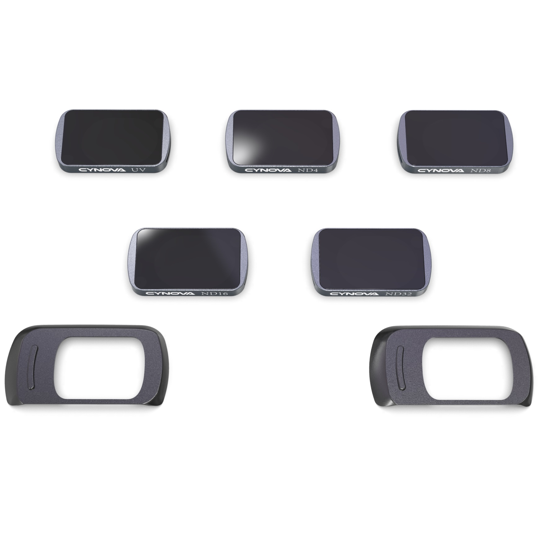 Cynova ND4/PL, ND8/PL, ND16/PL, ND32/PL, +UV filters for DJI Mavic Mini/2/SE
