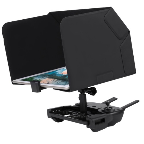 Тримач планшета для пульта DJI Mavic Pro, 2 Pro/Zoom, Air, Mini, Mini SE з сонцезахисною шторкою