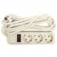 PowerPlant Surge protector 3 m, 3x1.5mm2, 10A, 3 sockets (JY-1054/3) in the box