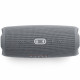 JBL Charge 5 Portable Bluetooth Speaker, Gray view from above