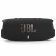 JBL Charge 5 Portable Bluetooth Speaker, Black frontal view