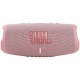 JBL Charge 5 Portable Bluetooth Speaker, Pink frontal view