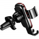 Baseus Metal Age Gravity Air (SUYL-D01, SUYL-D0G, SUYL-D0S) Car Holder, black side view_2