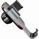 Baseus Metal Age Gravity Air (SUYL-D01, SUYL-D0G, SUYL-D0S) Car Holder, gray side view_1