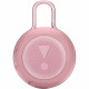 JBL Clip 3 Portable Bluetooth Speaker, Dusty Pink back view
