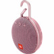 JBL Clip 3 Portable Bluetooth Speaker, Dusty Pink
