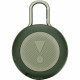 JBL Clip 3 Portable Bluetooth Speaker, Forest Green back view