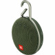 JBL Clip 3 Portable Bluetooth Speaker, Forest Green