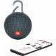 JBL Clip 3 Portable Bluetooth Speaker, Ocean Blue overall plan