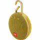 JBL Clip 3 Portable Bluetooth Speaker, Mustard Yellow