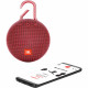 JBL Clip 3 Portable Bluetooth Speaker, Fiesta Red overall plan