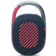 JBL Clip 4 Portable Bluetooth Speaker, Blue Pink back view