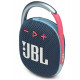 JBL Clip 4 Portable Bluetooth Speaker, Blue Pink close-up
