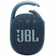 JBL Clip 4 Portable Bluetooth Speaker, Blue frontal view