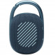 JBL Clip 4 Portable Bluetooth Speaker, Blue back view