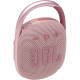 JBL Clip 4 Portable Bluetooth Speaker, Pink