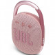 JBL Clip 4 Portable Bluetooth Speaker, Pink close-up
