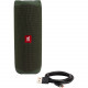 JBL Flip 5 Portable Bluetooth Speaker, Forest Green in the box