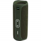 JBL Flip 5 Portable Bluetooth Speaker, Forest Green back view