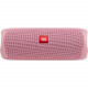 JBL Flip 5 Portable Bluetooth Speaker, Dusty Pink Frontal view