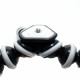 Gooseneck - octopus (size L) with vertical phone holder in a case, close-up_1