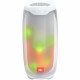 JBL Pulse 4 Portable Bluetooth Speaker, White frontal view