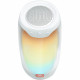 JBL Pulse 4 Portable Bluetooth Speaker, White view from above