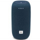 JBL Link Portable Smart Speaker, Blue frontal view without base