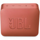 JBL GO2 Portable Bluetooth Speaker, Sunkissed Cinnamon view from above