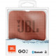JBL GO2 Portable Bluetooth Speaker, Sunkissed Cinnamon packaged