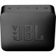 JBL GO2 Portable Bluetooth Speaker, Midnight Black view from above
