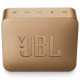 JBL GO2 Portable Bluetooth Speaker, Pearl Champagne view from above