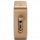 JBL GO2 Portable Bluetooth Speaker, Pearl Champagne side view