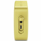 JBL GO2 Portable Bluetooth Speaker, Lemonade Yellow side view