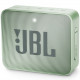 JBL GO2 Portable Bluetooth Speaker, Seafoam Mint close-up