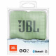 JBL GO2 Portable Bluetooth Speaker, Seafoam Mint packaged