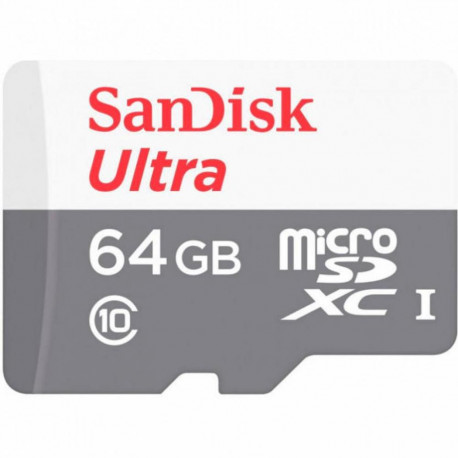 Карта памяти SanDisk Ultra MicroSDXC UHS-I Сlass 10 64Gb, главный вид