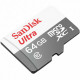 Карта памяти SanDisk Ultra MicroSDXC UHS-I Сlass 10 64Gb, общий план