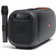 JBL PartyBox On-The-Go Portable Bluetooth Speaker, side view