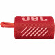 JBL GO3 Portable Bluetooth Speaker, Red bottom view