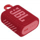 JBL GO3 Portable Bluetooth Speaker, Red overall plan